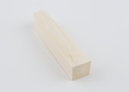 White mammoth ivory segment