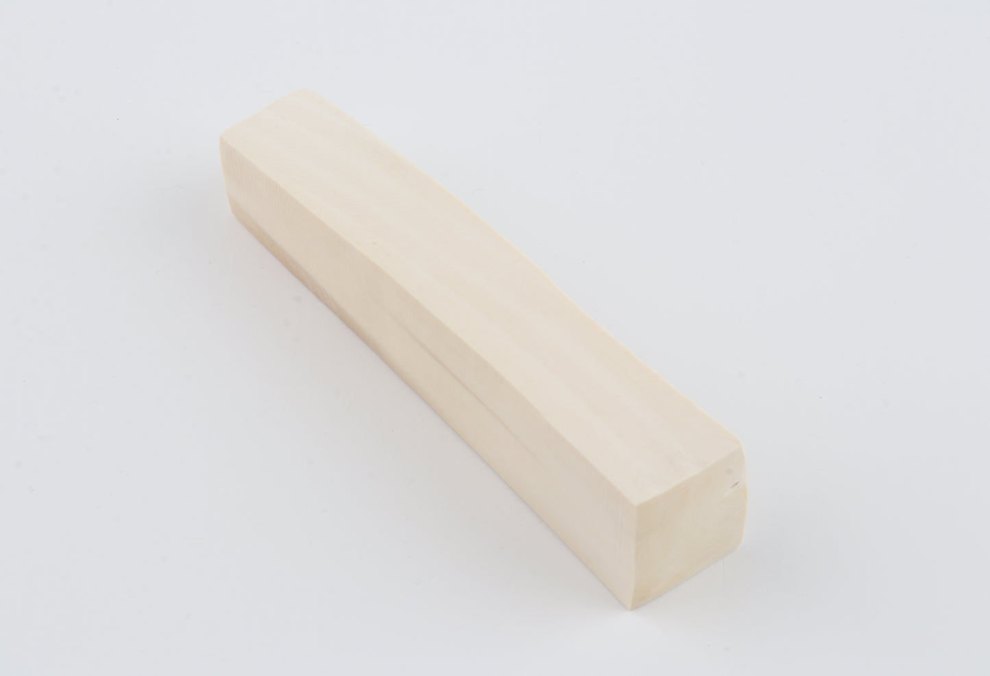 White mammoth ivory segment