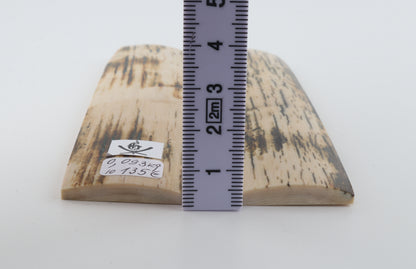 Natural mammoth bark scales