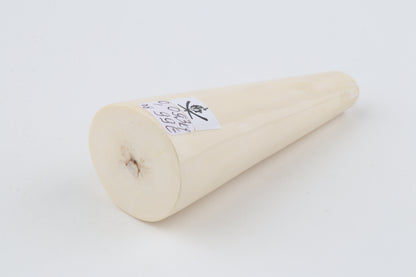 Round mammoth ivory piece