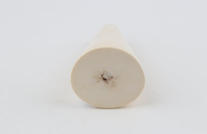 Round mammoth ivory piece