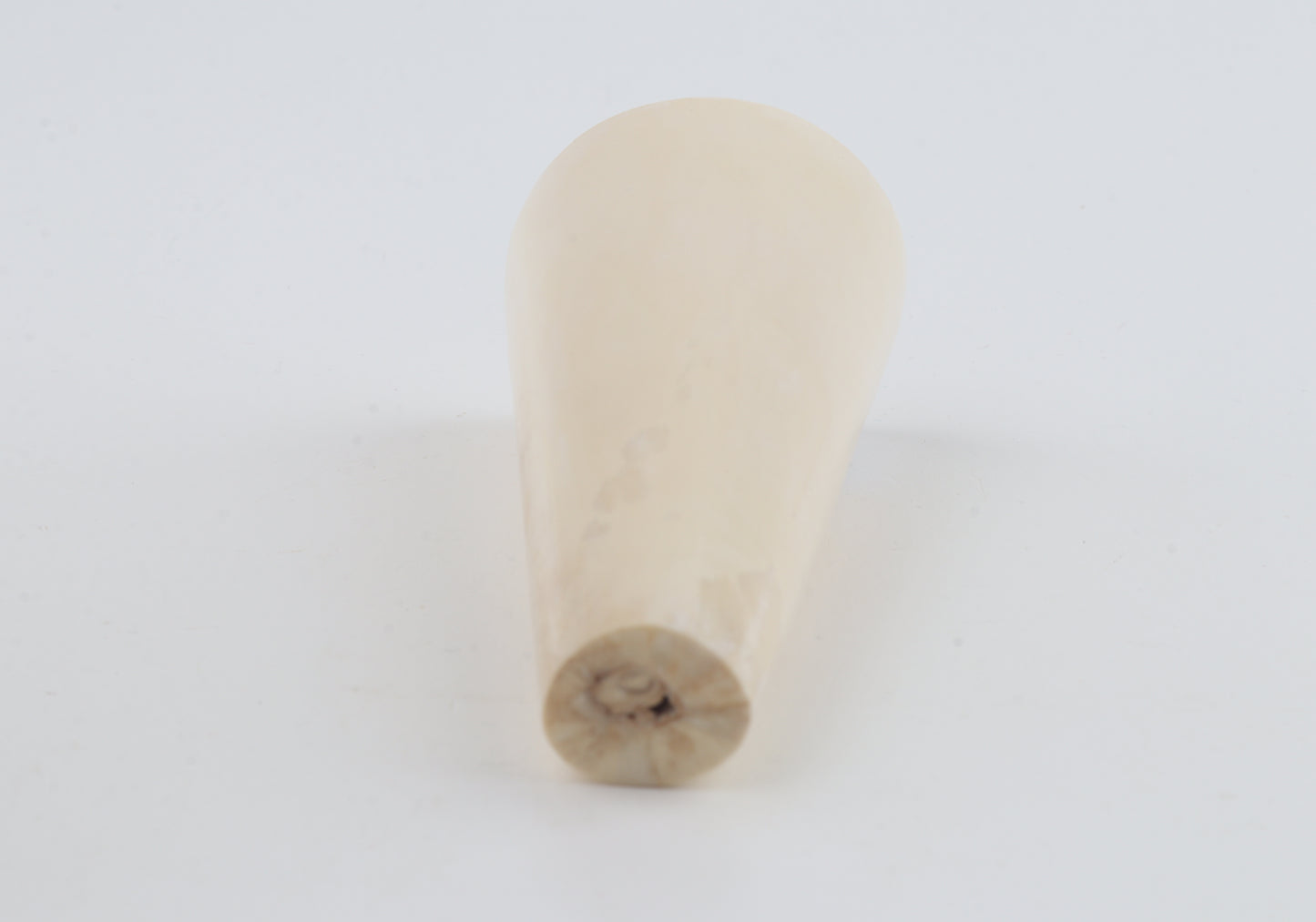 Round mammoth ivory piece