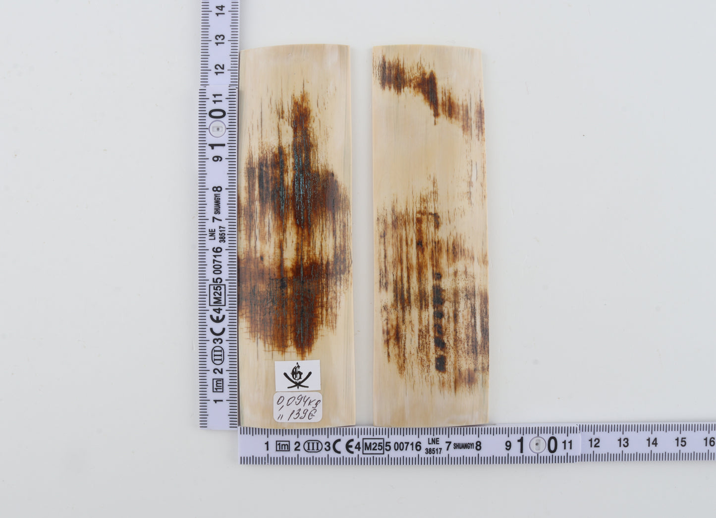 Natural mammoth bark scales