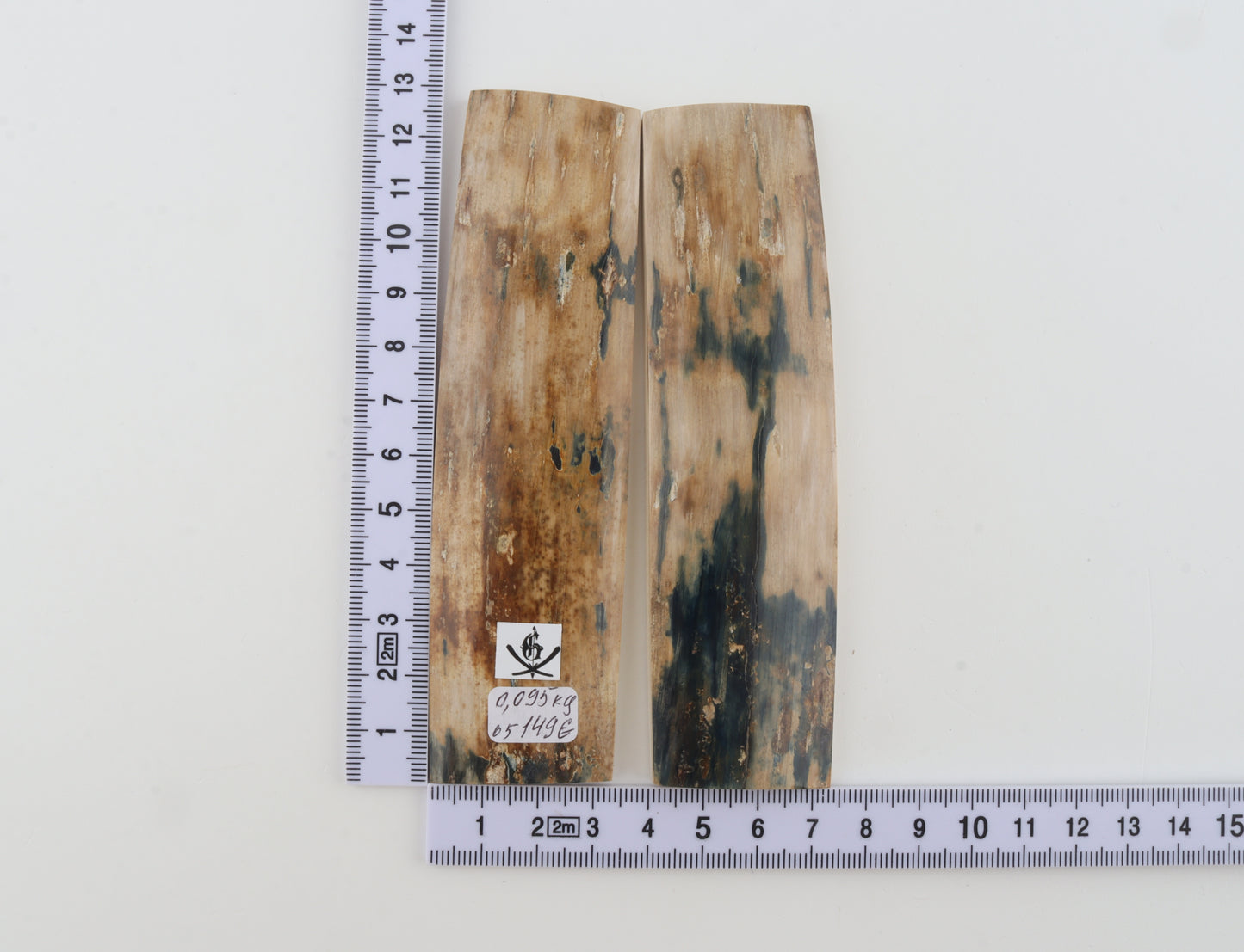 Natural mammoth bark scales