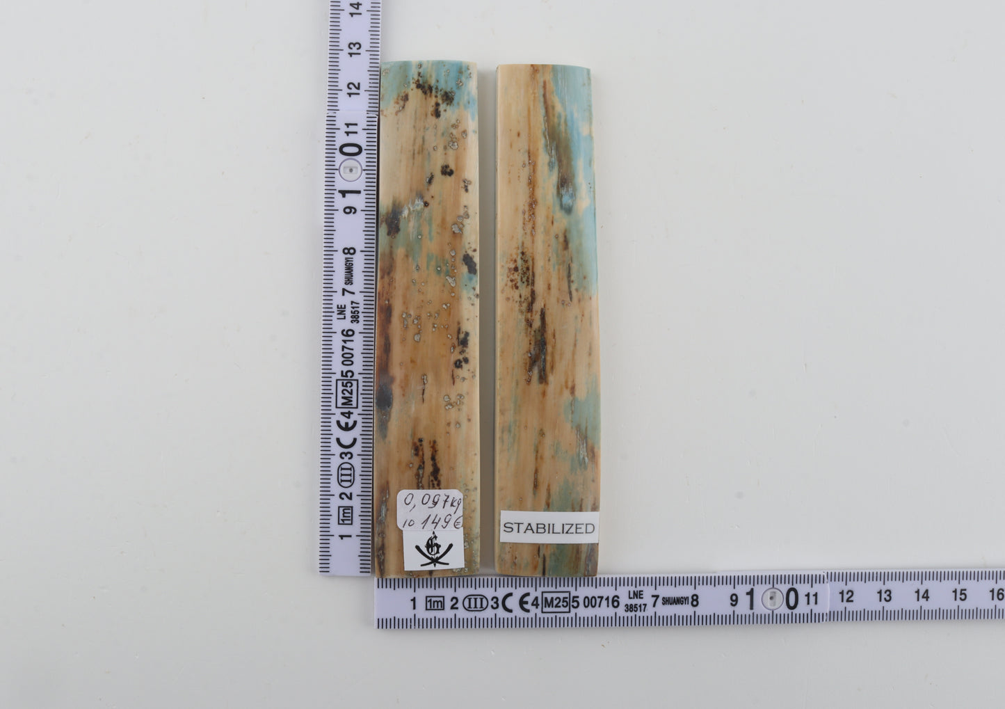 Stabilised mammoth bark scales