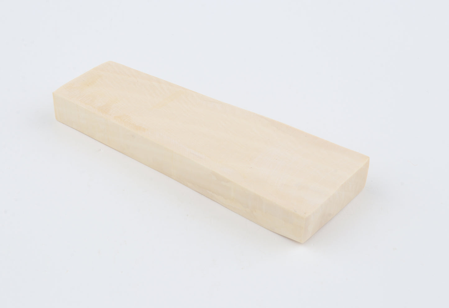 White mammoth ivory segment