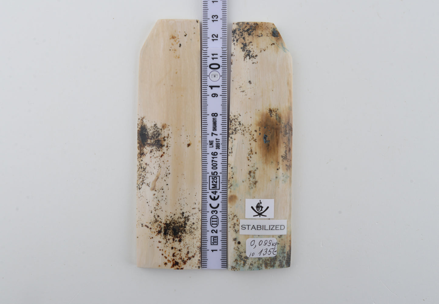 Stabilised mammoth bark scales