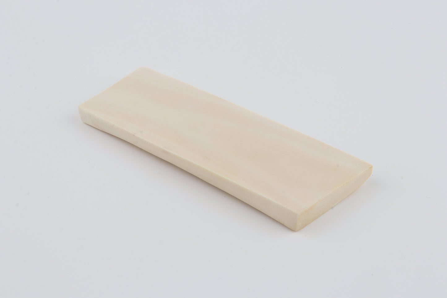 White mammoth ivory segment