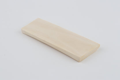 White mammoth ivory segment