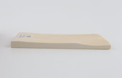 White mammoth ivory segment