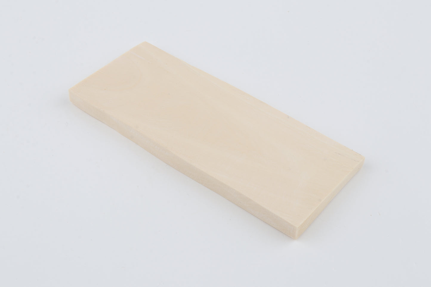 White mammoth ivory segment