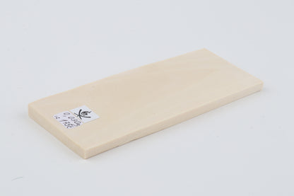 White mammoth ivory segment