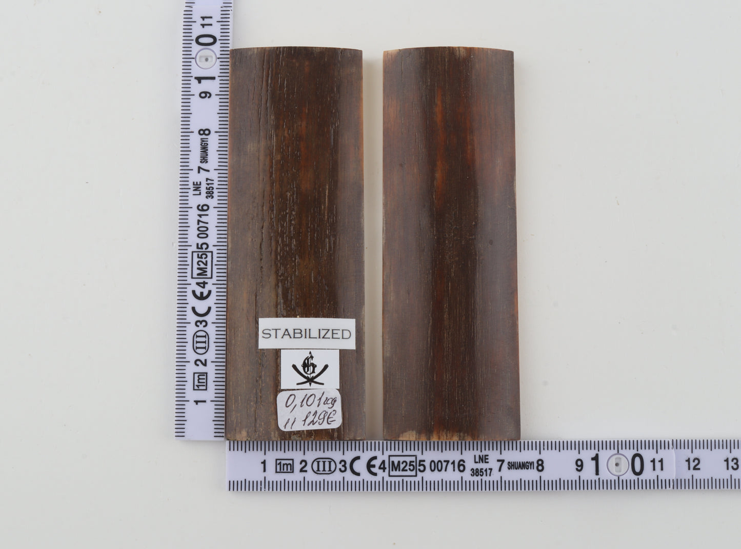 Stabilized mammoth bark scales