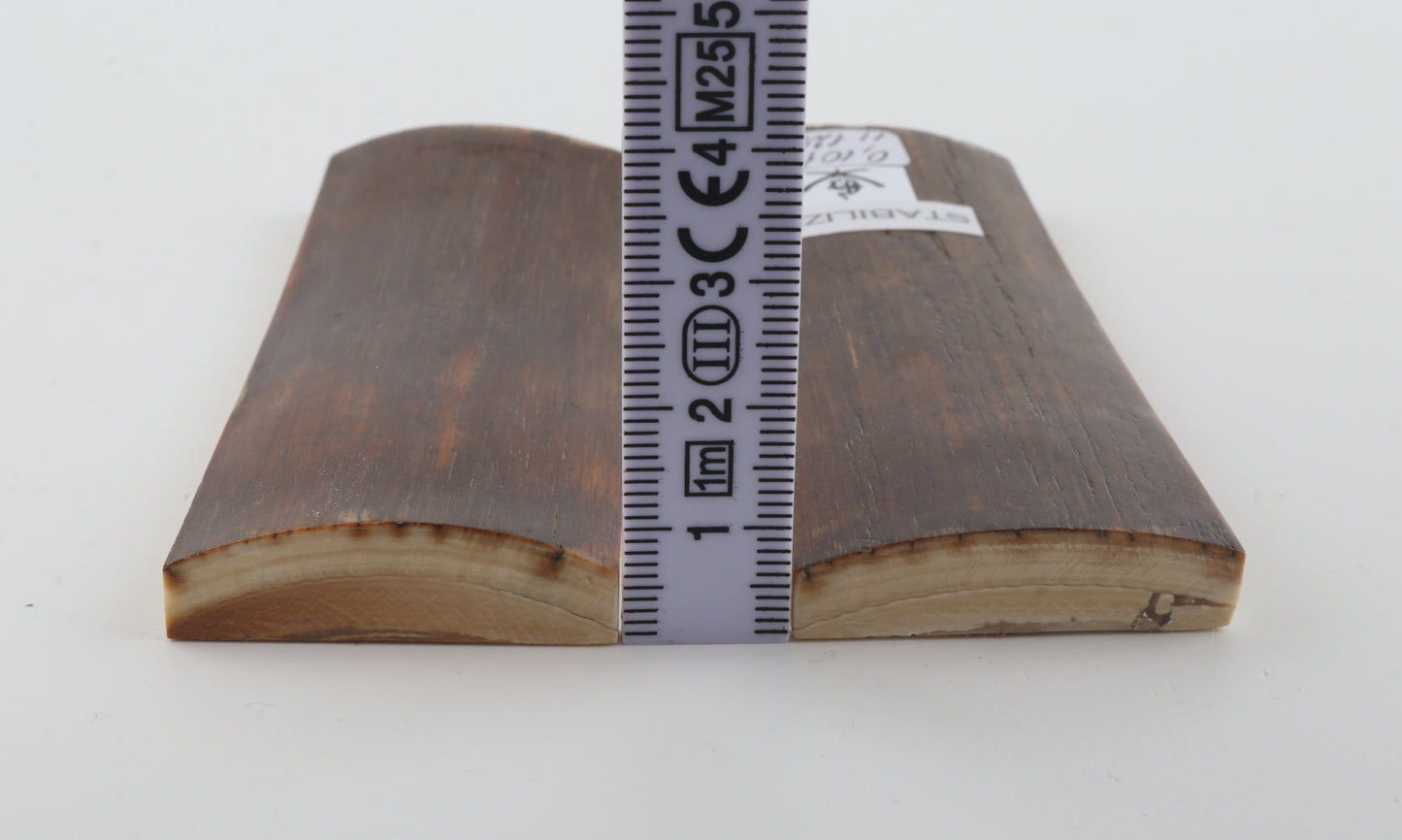 Stabilized mammoth bark scales