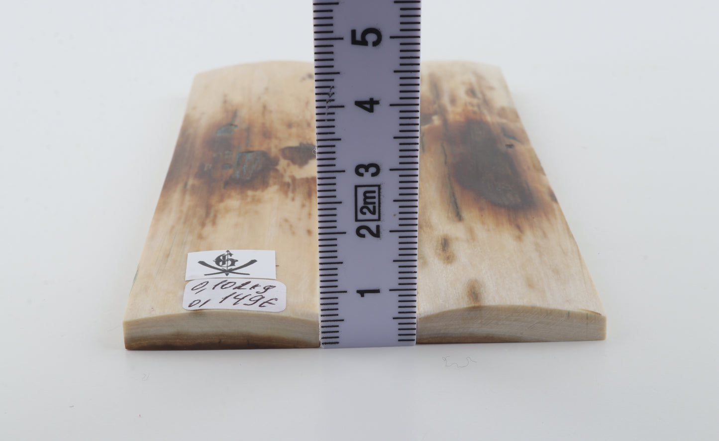 Natural mammoth bark scales