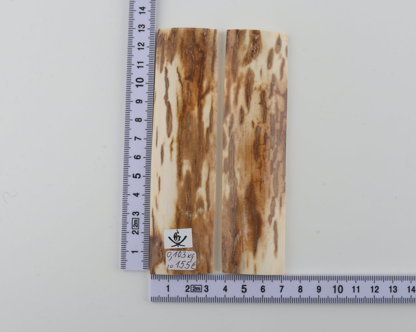 Natural mammoth bark scales