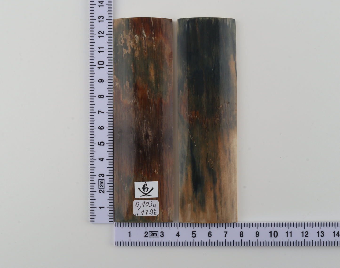 Natural mammoth bark scales