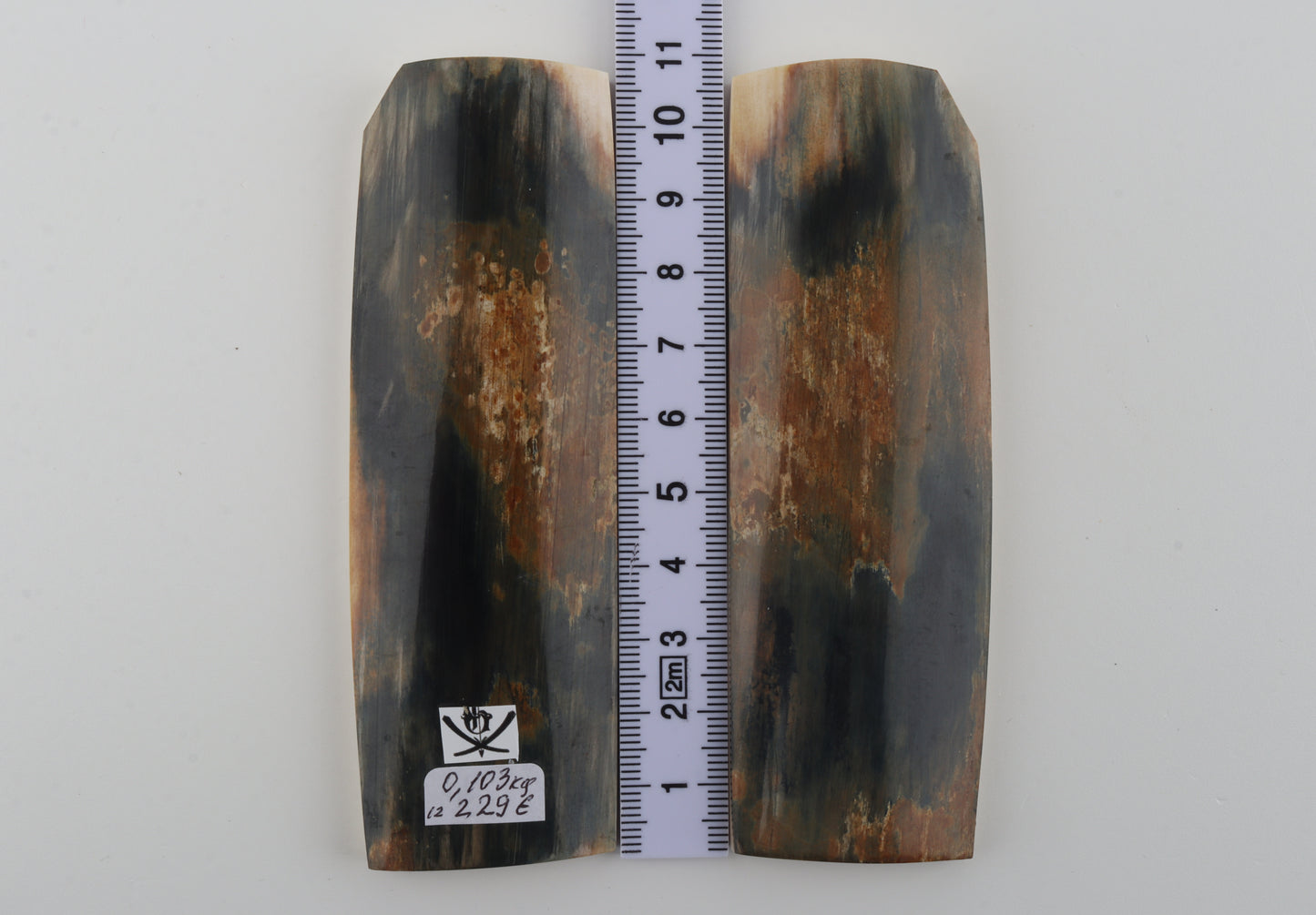 Natural mammoth bark scales