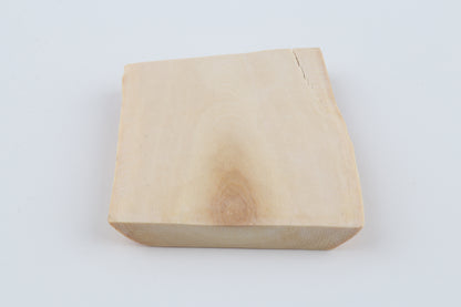 White mammoth ivory segment