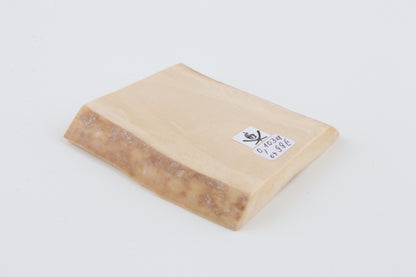 White mammoth ivory segment