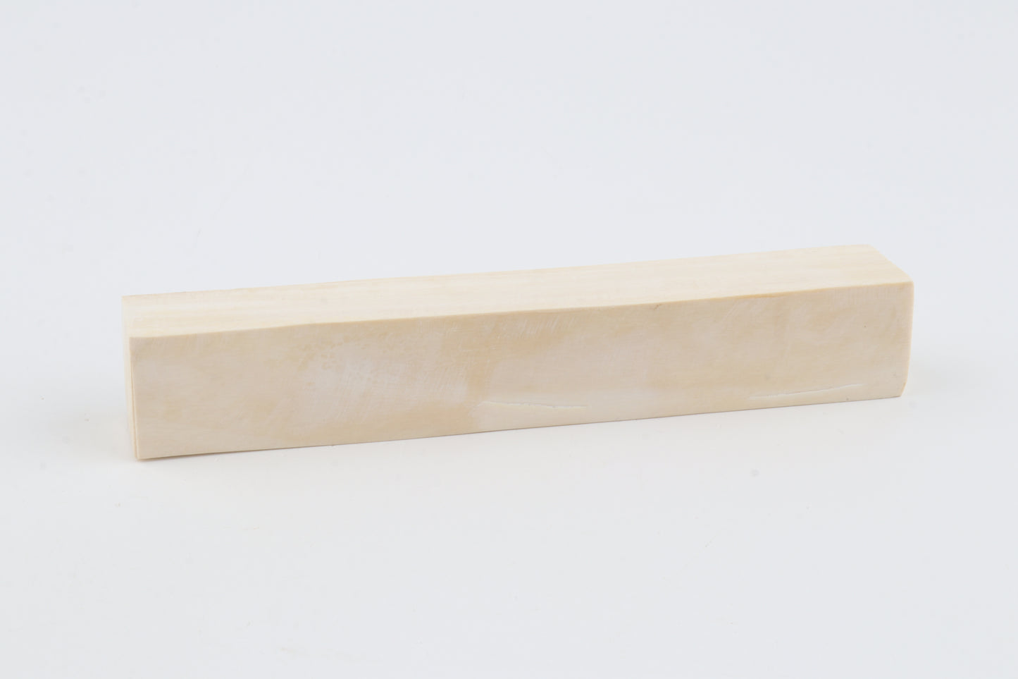 White mammoth ivory segment
