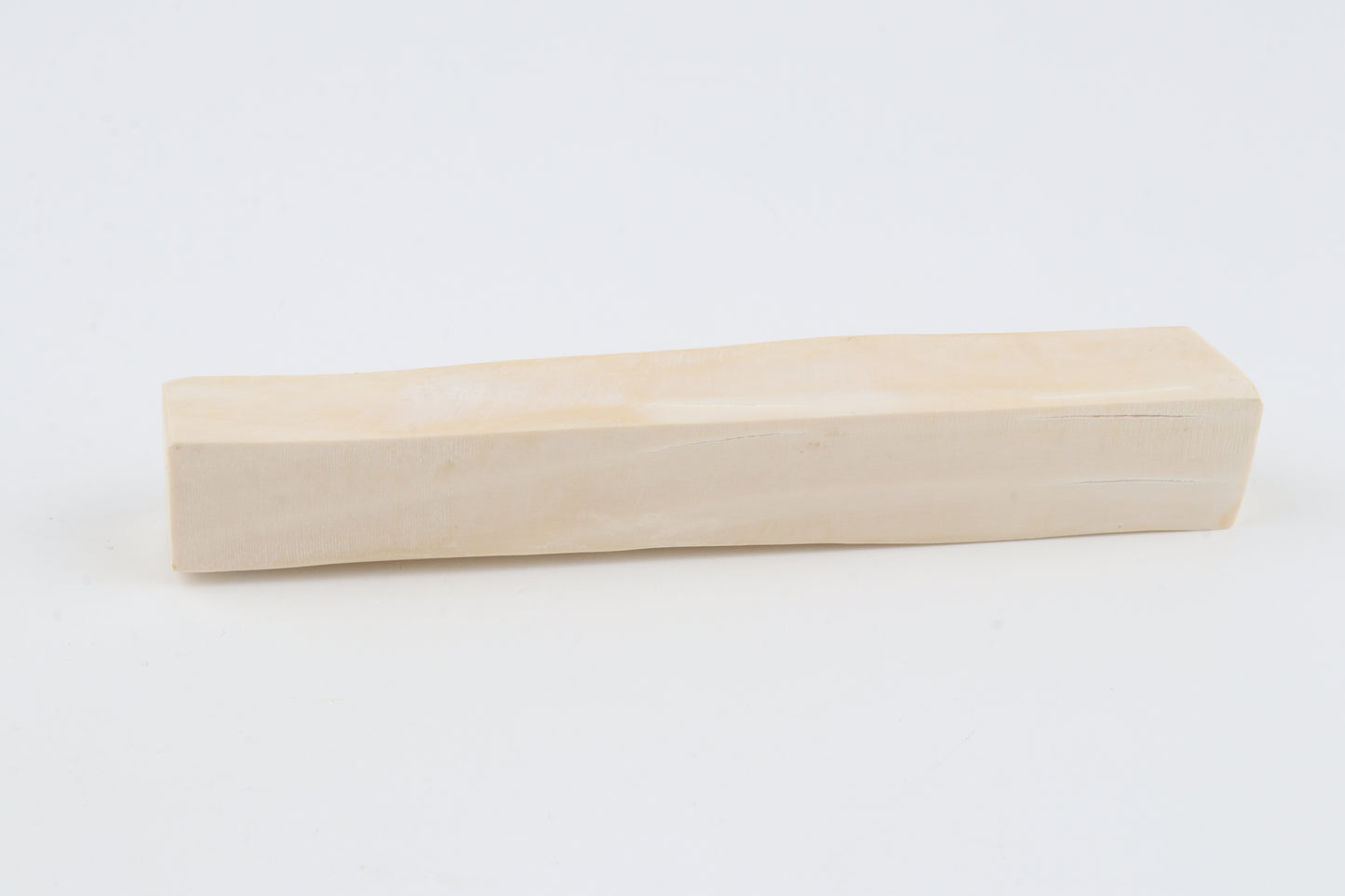 White mammoth ivory segment