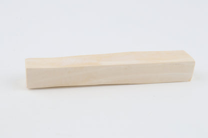 White mammoth ivory segment