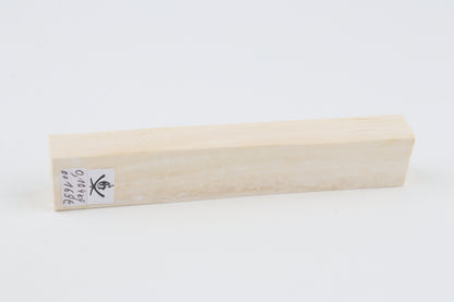 White mammoth ivory segment
