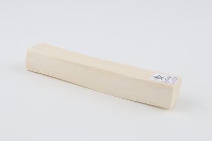 White mammoth ivory segment