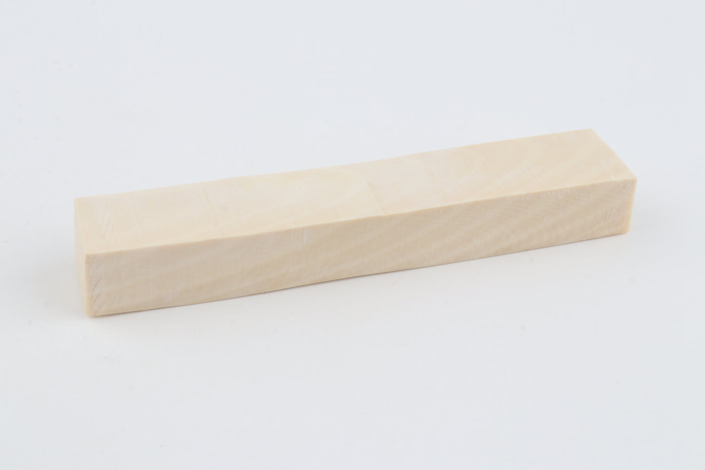 White mammoth ivory segment