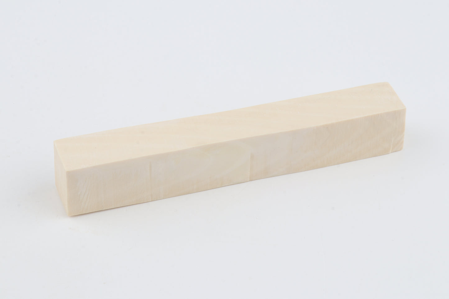 White mammoth ivory segment