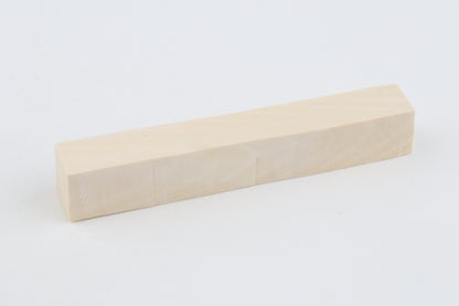 White mammoth ivory segment