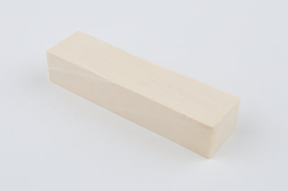 White mammoth ivory segment
