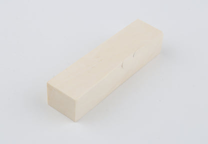 White mammoth ivory segment