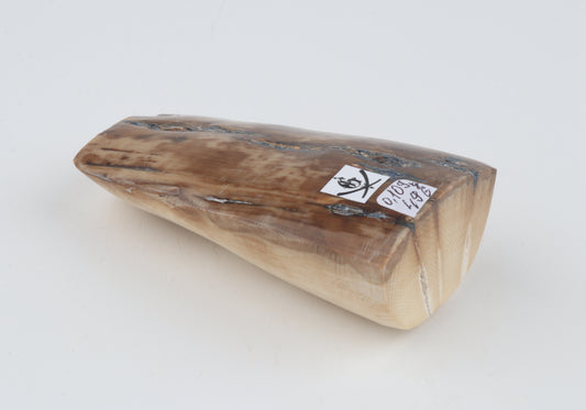 Brown mammoth ivory piece