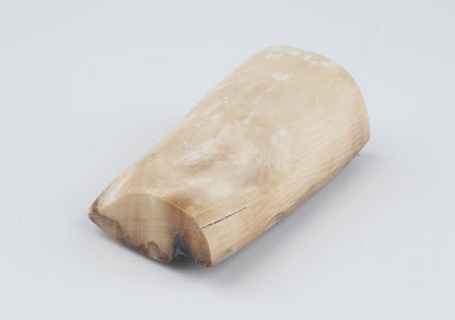 Brown mammoth ivory piece
