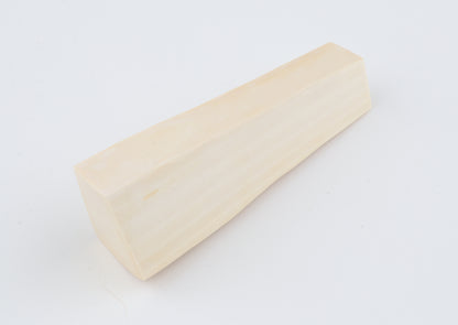 White mammoth ivory segment