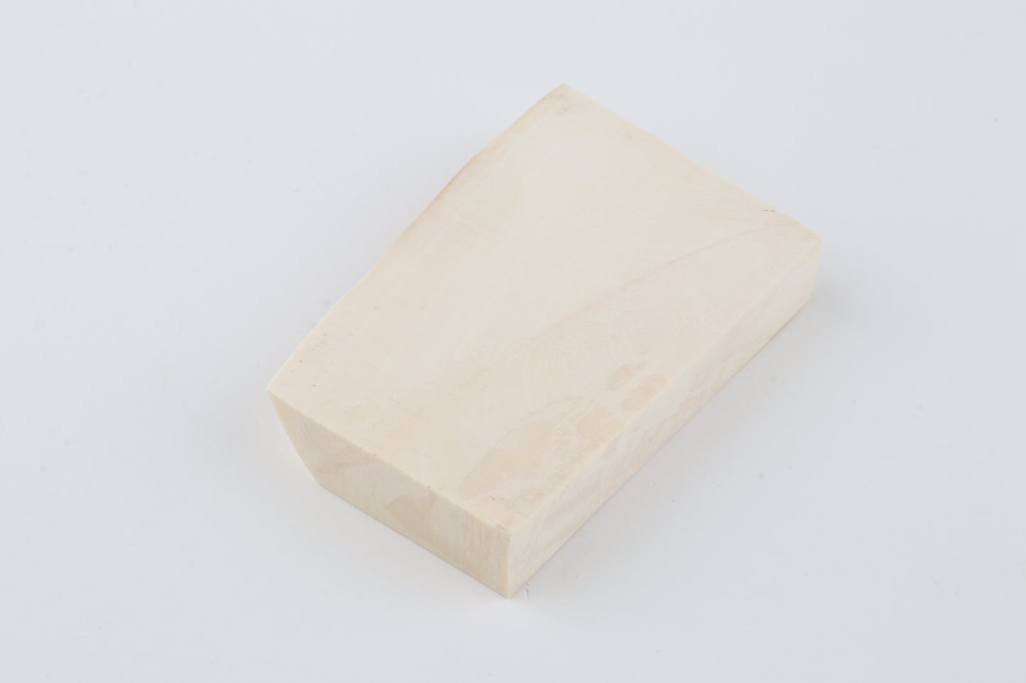 White mammoth ivory segment