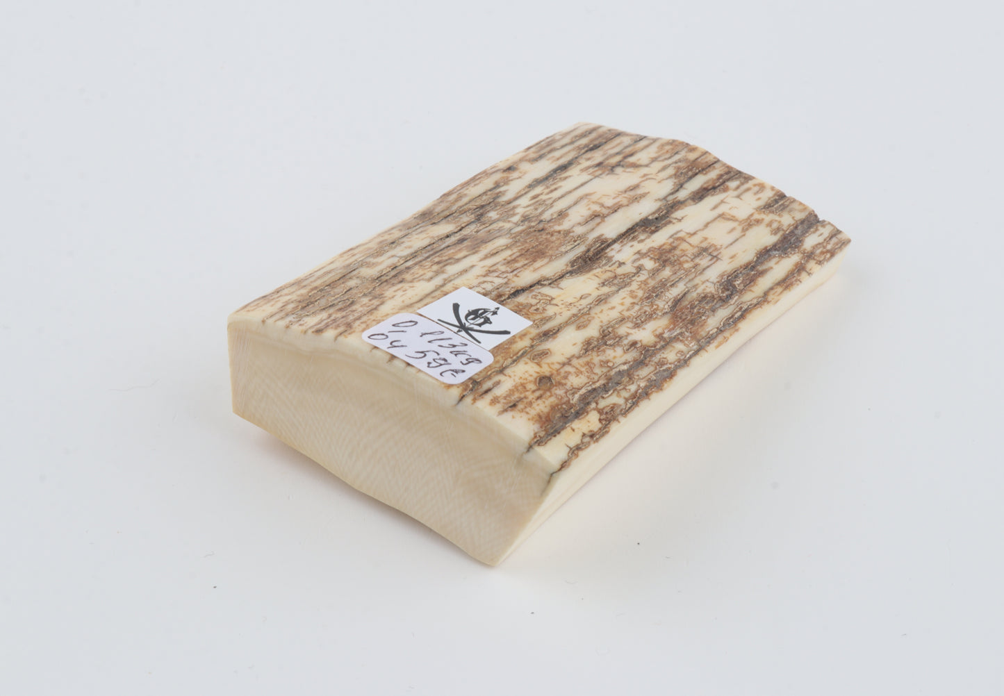 Natural mammoth ivory piece