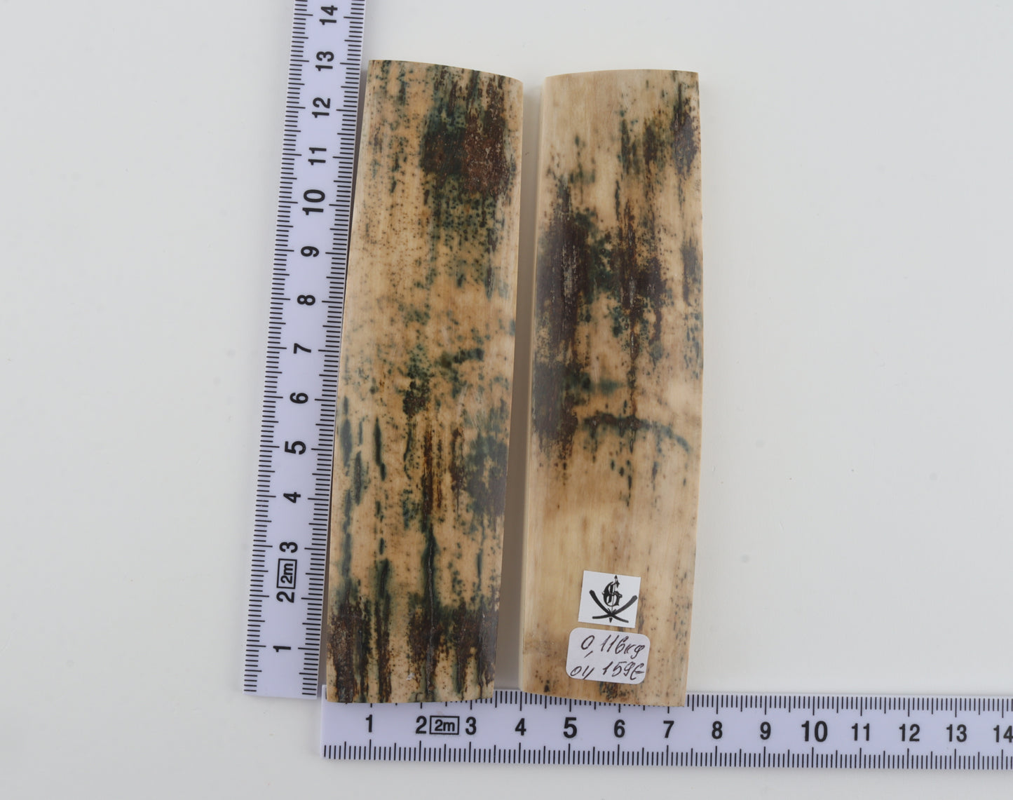 Natural mammoth bark scales