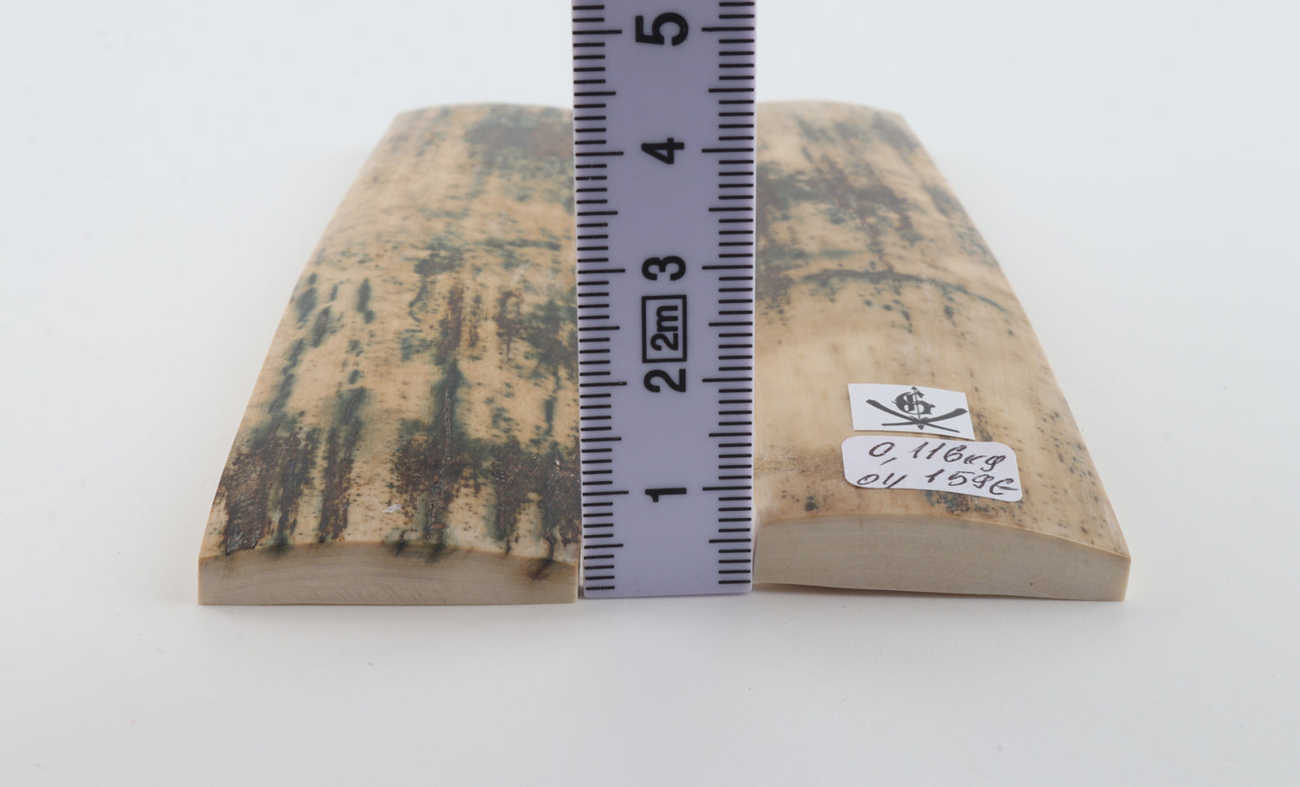 Natural mammoth bark scales