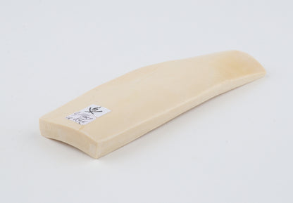 White mammoth ivory segment
