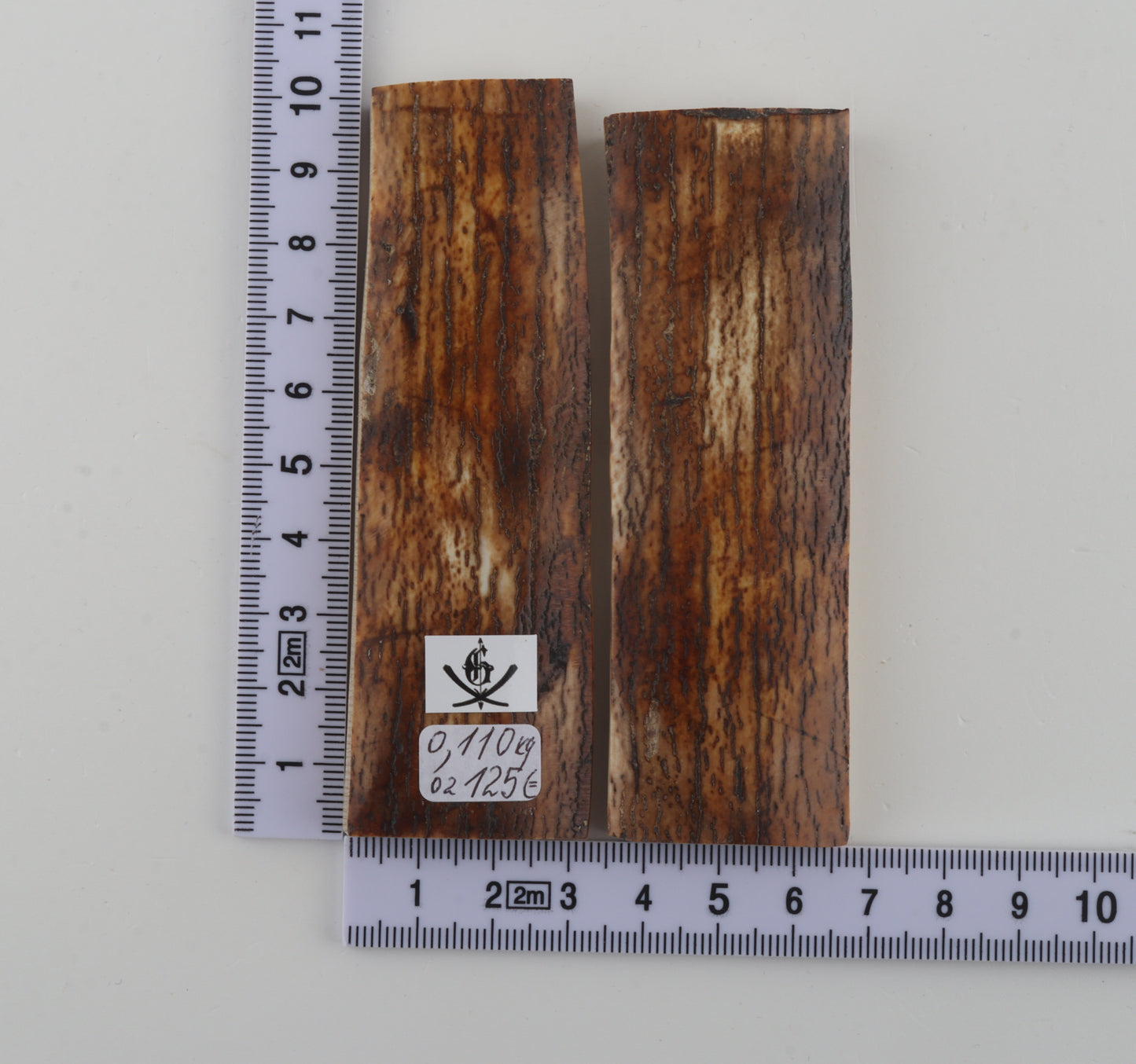 Natural mammoth bark scales