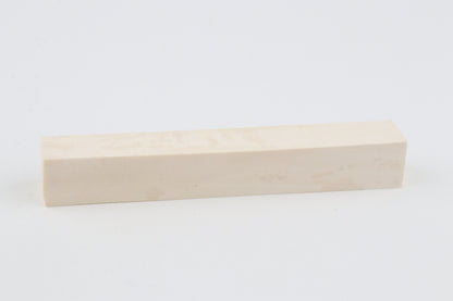 White mammoth ivory segment