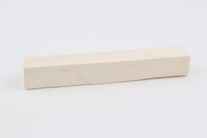 White mammoth ivory segment