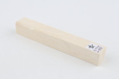 White mammoth ivory segment