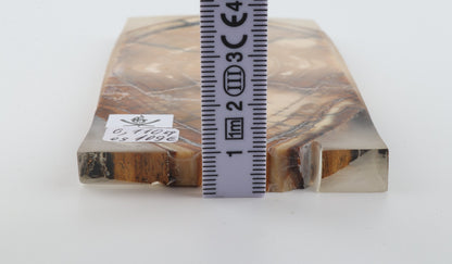 Stabilized mammoth ivory scales
