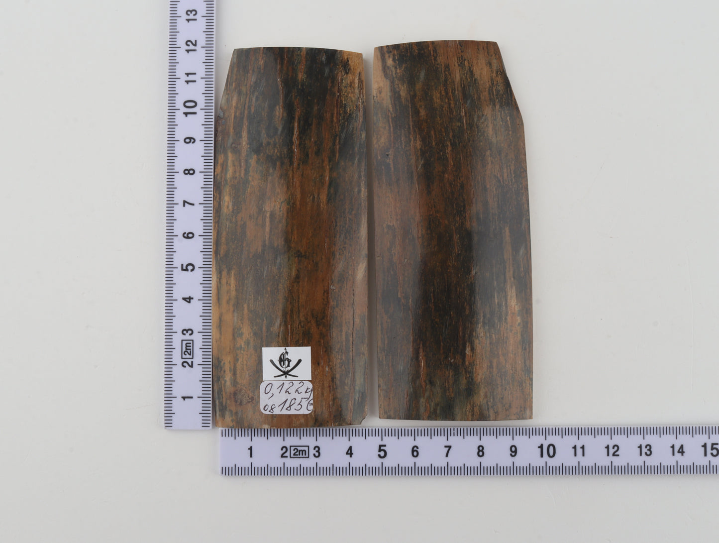 Natural mammoth bark scales