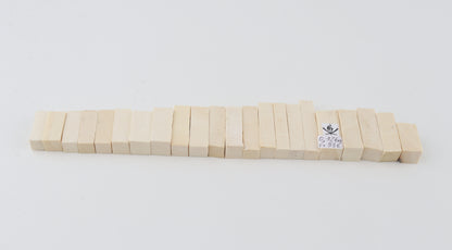 Natural mammoth ivory pieces