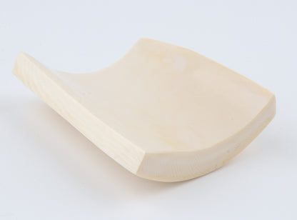White mammoth ivory segment